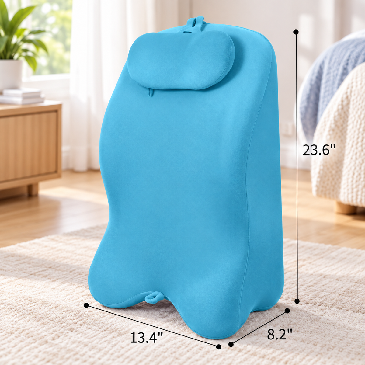 Ergonomic Bed Wedge Pillow
