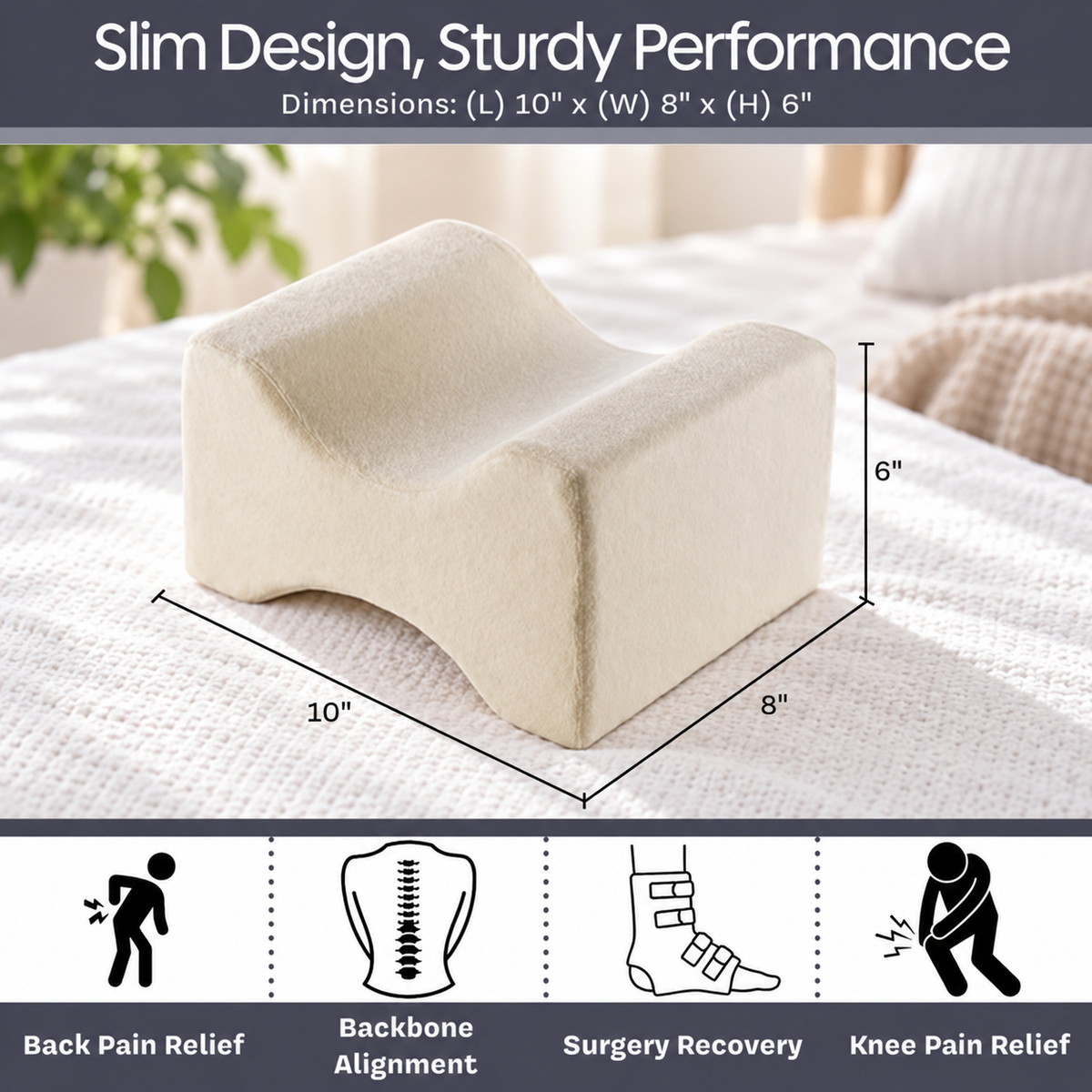 Contoured Knee Pillow