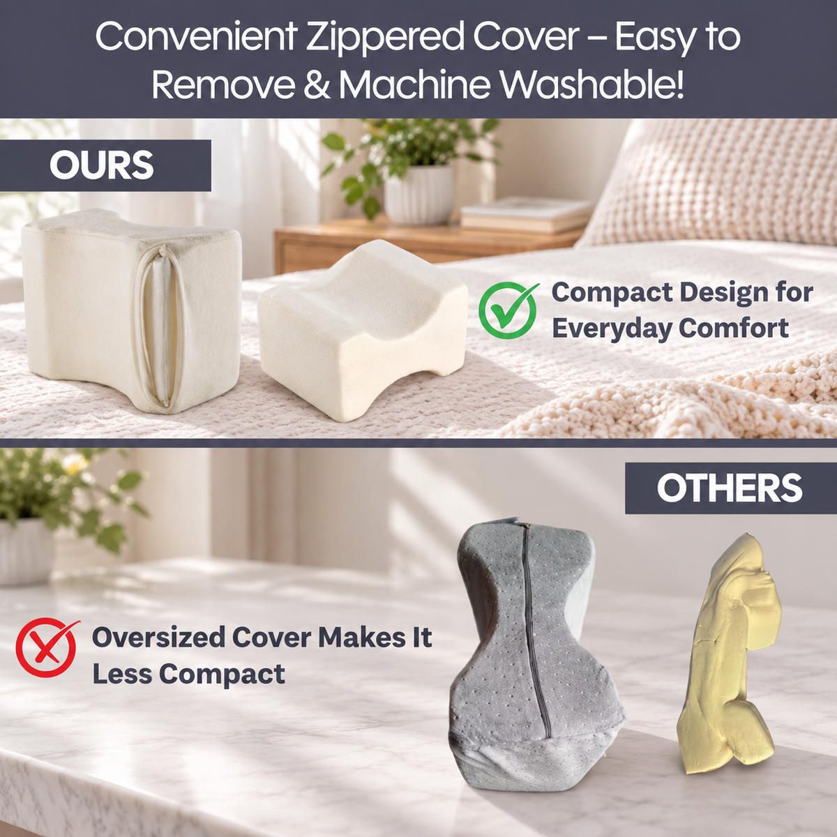 Contoured Knee Pillow